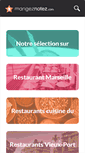 Mobile Screenshot of mangeznotez.com